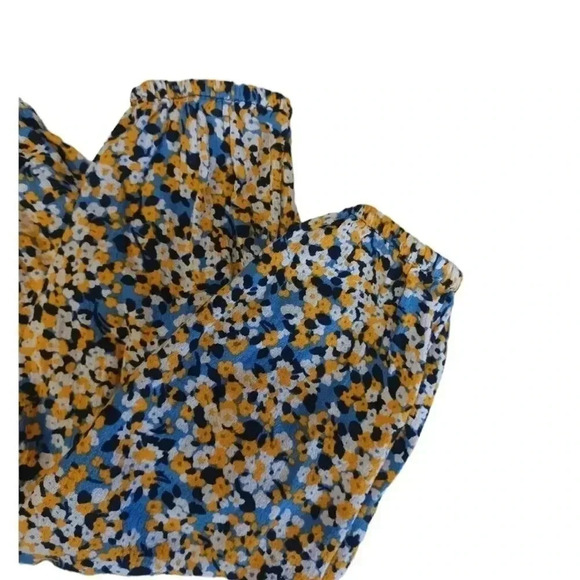 Michael Kors Off The Shoulder Floral Blouse Size Small - Picture 4 of 6